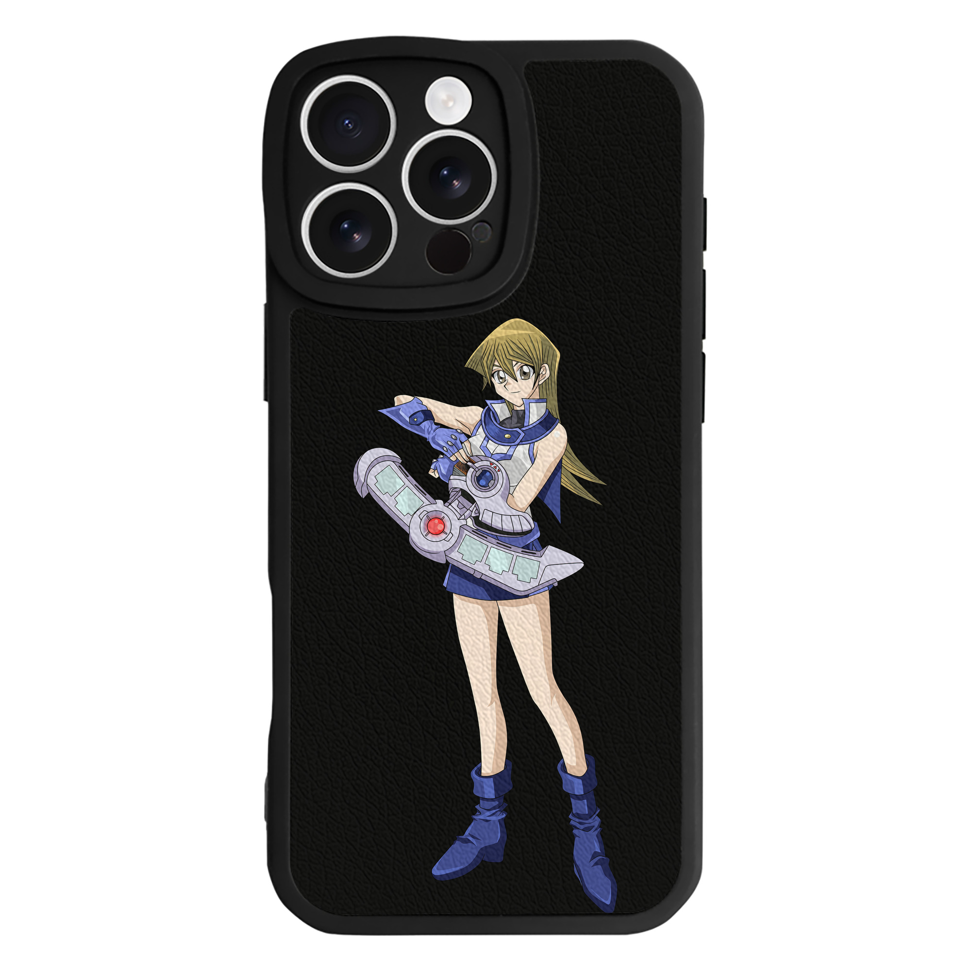 遊☆戯☆王 Yu-Gi-Oh! 【iPhone 16シリーズ対応】シリコンスマホケース（レザー調） 材質：シリコン